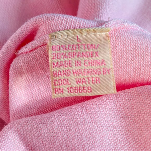 Pink Pineapple Lightweight Scoop/Roll Neck Tunic Sweater (size L) - Picture 6 of 7